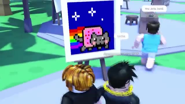 ROBLOX Art FUNNY MOMENTS (ROBUX)