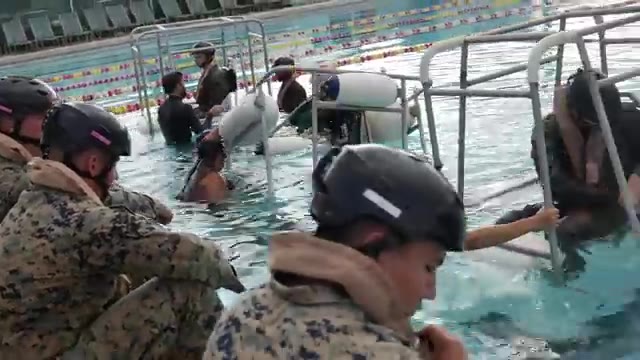 STRAPPED INTO A SINKING HELICOPTER (with U.S. Marines) - Smarter Every Day 201