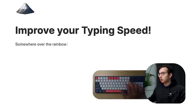 How I Type REALLY Fast (156 Words per Minute)