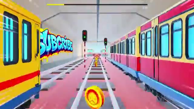 4K Immersive Interactive Warm-up | 🚇POV Subway Surfers Run 🛹 |Viral Challenge | Fun Workout |
