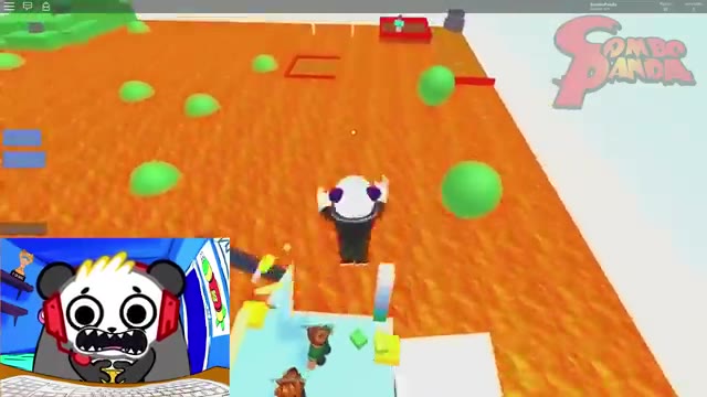 Roblox Floor is Lava AT THE PLAYGROUND Let's Play with Combo Panda