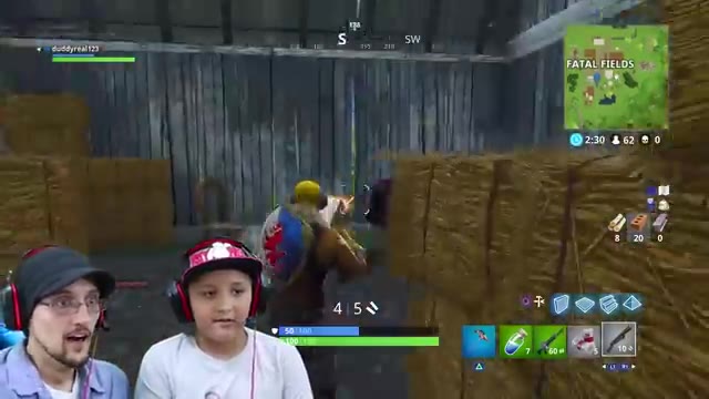 FORTNITE FUNNY EPIC MOMENTS COMPILATION w/ FGTEEV Mike (Battle Royale)