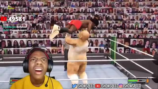 iShowSpeed Plays WWE.. (so funny)