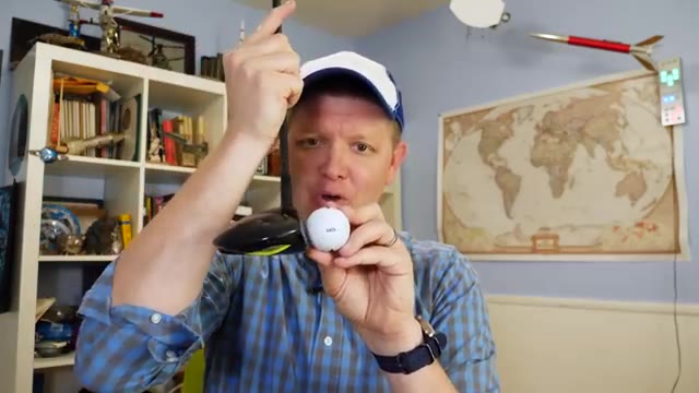 How Hard Can You Hit a Golf Ball? (at 100,000 FPS) - Smarter Every Day 216
