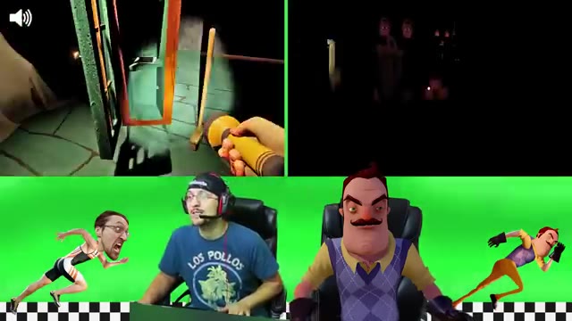HELLO NEIGHBOR vs. ME! BASEMENT RACE CHALLENGE IRL GAMING! Alpha 3 SECRETS REVEALED? (FGTEEV Part 9)