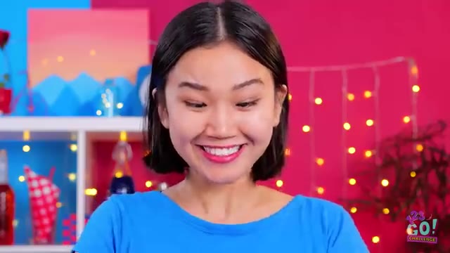RED VS BLUE COLOR CHALLENGE || Eating And Buying 1 Color For 24 Hours By 123 GO! CHALLENGE