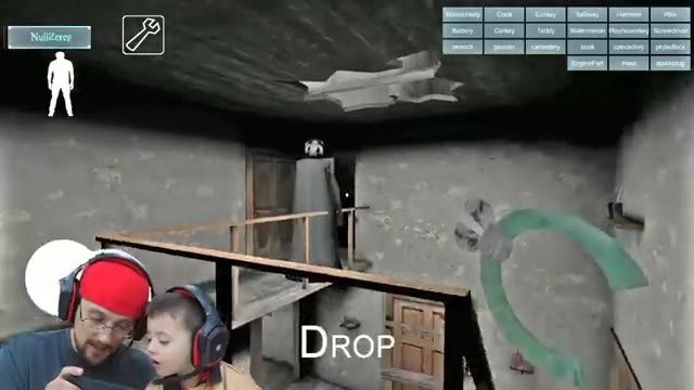 GIANT GRANNY MOD + TINY GRANNY STARTS FIRE (FGTEEV Skit / Gameplay)
